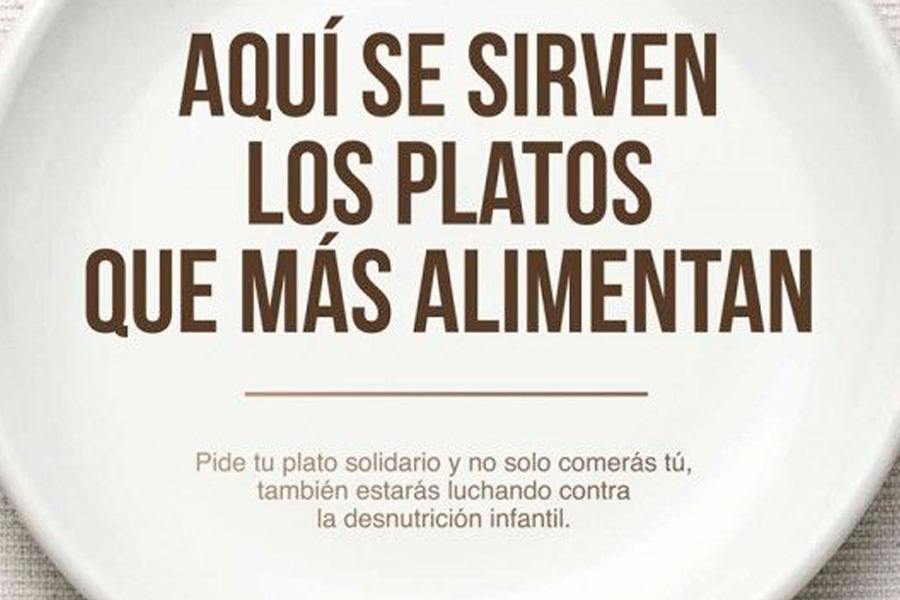 Casa Satoña, Restaurantes contra el hambre