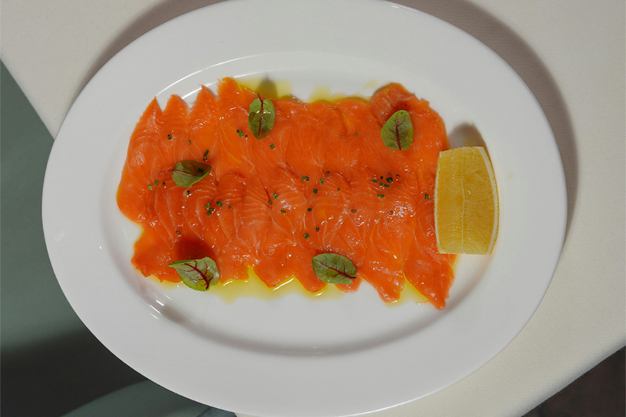 Aperitivo Salmón ahumado