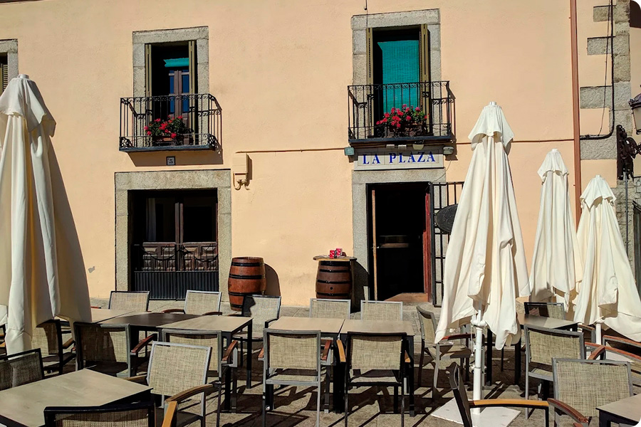 Imagen de la terraza del Casa Santoña