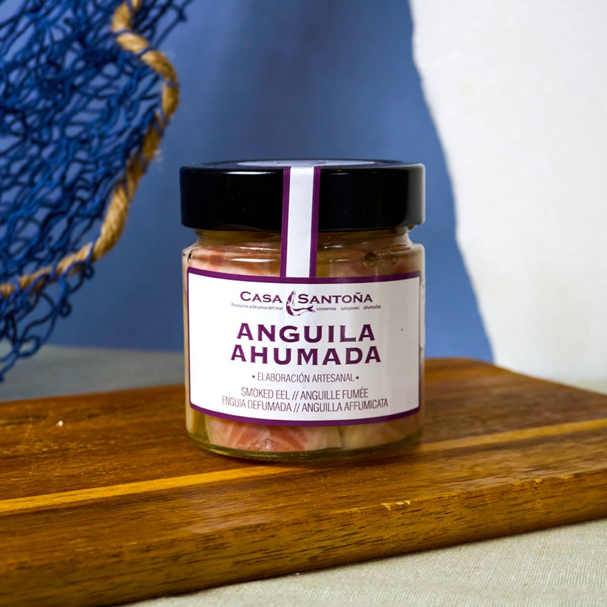 Anguila ahumada - Tarro