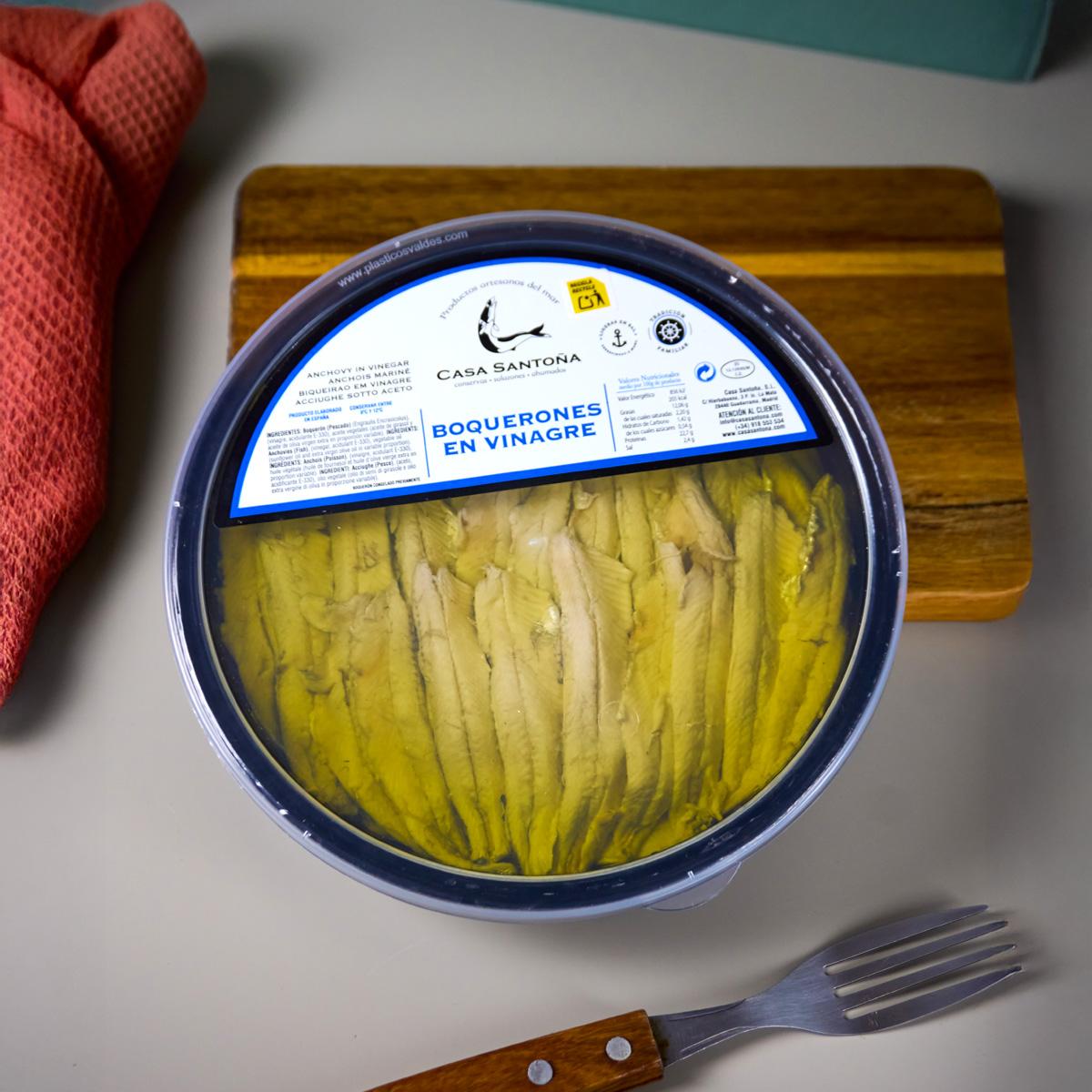 Boquerones en vinagre - Pandereta