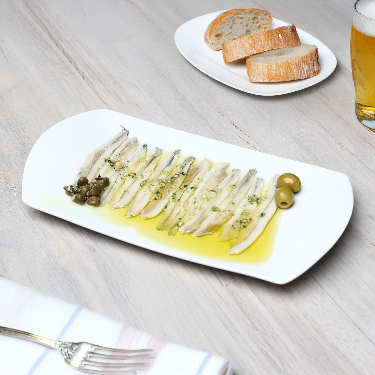 Boquerones en vinagre - Pandereta